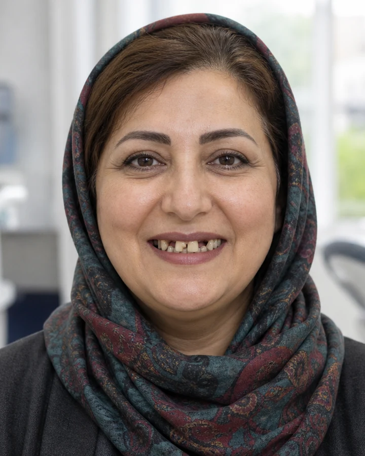 قبل از درمان، نمونه 3