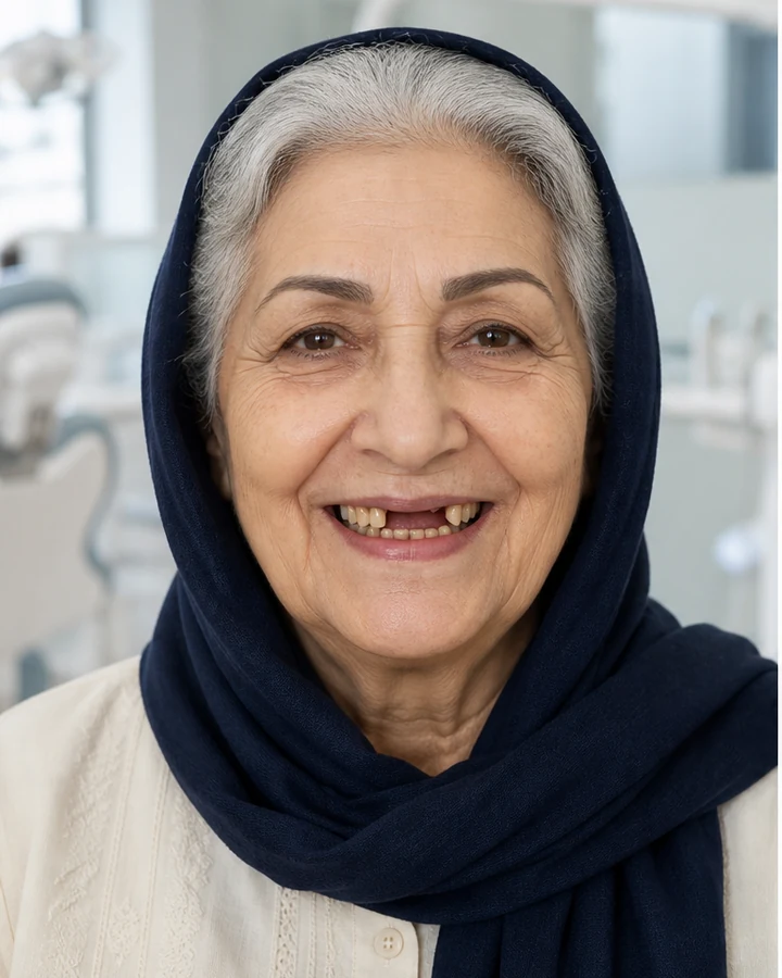 قبل از درمان، نمونه 5
